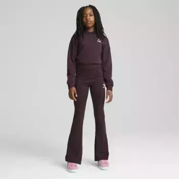 Леггинсы PUMA "КЛАССИКА Расклешенные леггинсы для девочек", фиолетовый