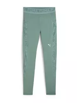 Леггинсы PUMA Skinny Workout Pants, изумрудный