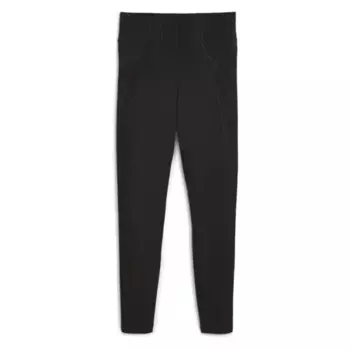 Леггинсы Puma Studio Cloudspun Rib high waist, черный
