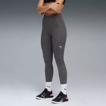 Леггинсы Puma Tad Essential Ribbon Stripe 7/8, серый