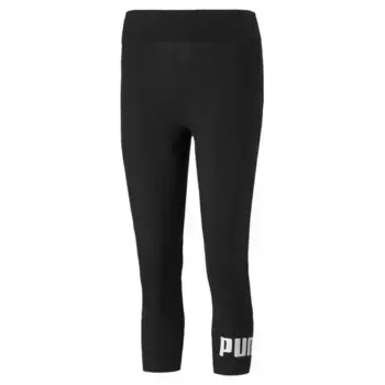 Леггинсы PUMA "Женские леггинсы Essentials Logo 3/4", черный