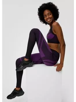 Леггинсы QS, цвет lila/schwarz