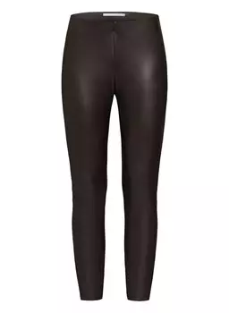 Леггинсы RAFFAELLO ROSSI RESA in Lederoptik, темно-коричневый