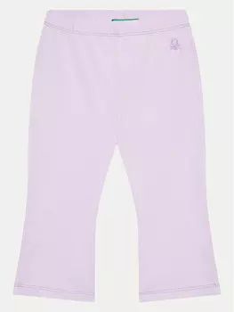Леггинсы расклешенного кроя United Colors Of Benetton, фиолетовый