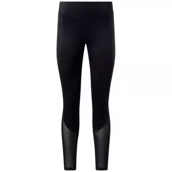 Леггинсы Reebok Studio Mesh high waist, черный