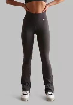 Леггинсы RIBBED SEAMLESS FLARE aim’n, цвет Shadow grey
