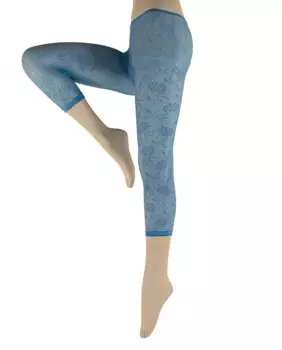 Леггинсы River витабасса сетчатая фантазийная плотность 50 ден Hyd, темно-синий