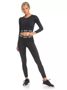 Леггинсы Рокси "Дай мне" Roxy, антрацит