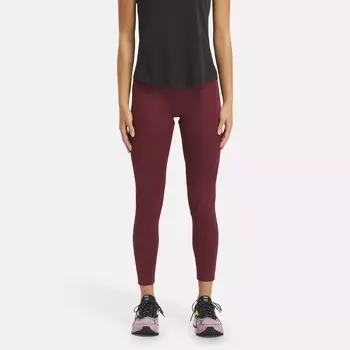 Леггинсы Run Vector Reebok, бордовый