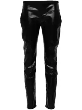 Леггинсы с эластичным поясом Rick Owens, черный