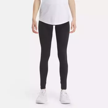Леггинсы с большим логотипом ID Train Reebok, цвет Night Black