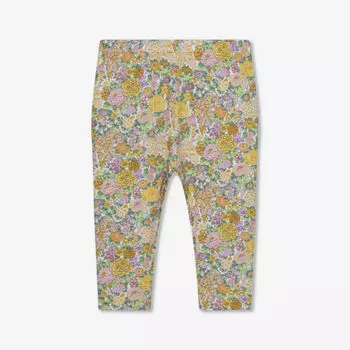 Леггинсы с цветочным принтом elysian day 3–24 месяца Trotters, цвет lemon elysian day
