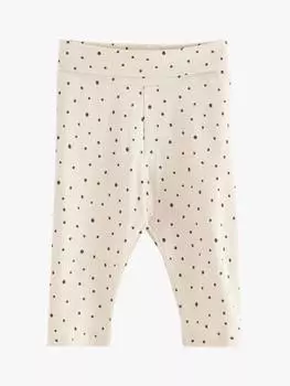 Леггинсы с детскими пятнами Lindex, светло-бежевый
