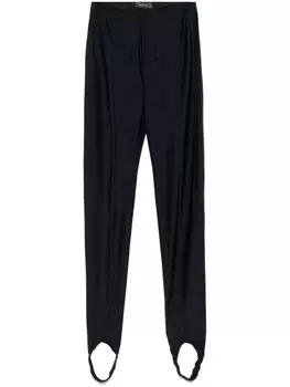 Леггинсы с корсетом Mugler, черный