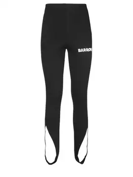 Леггинсы с логотипом BARROW, черный