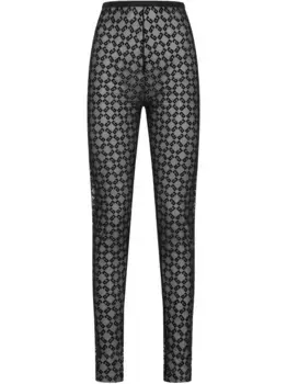 Леггинсы с логотипом Givenchy, черный