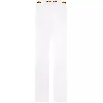 Леггинсы с логотипом Letter Series унисекс белого цвета Drew House