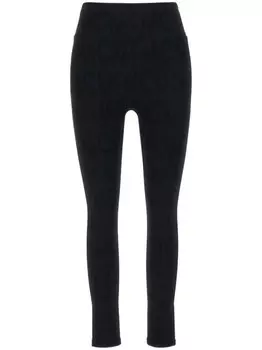 Леггинсы с логотипом MCM, черный