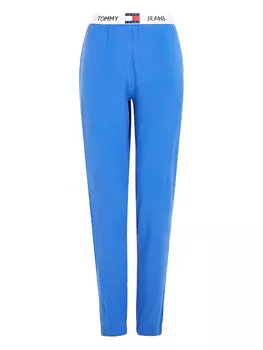 Леггинсы с логотипом на поясе Tommy Jeans, синий