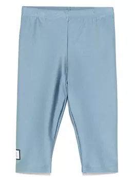 Леггинсы с нашивкой-логотипом Douuod Kids, синий