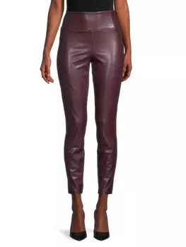 Леггинсы с покрытием с высокой талией Laundry by Shelli Segal Black