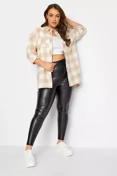 Леггинсы с покрытием Yours, черный