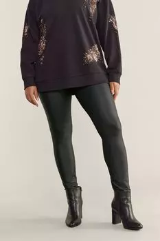 Леггинсы с полиуретановым покрытием Evans, черный