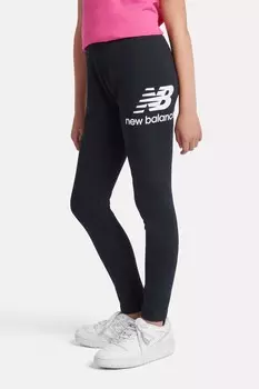 Леггинсы с рисунком для девочек New Balance, черный