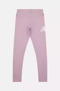 Леггинсы с рисунком для девочек New Balance, красный