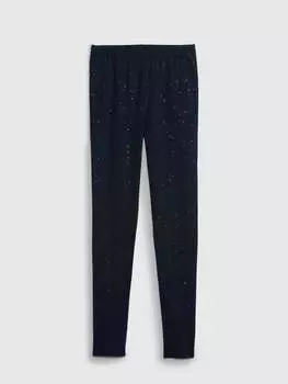 Леггинсы с узором из бриллиантов Gap, цвет night blue