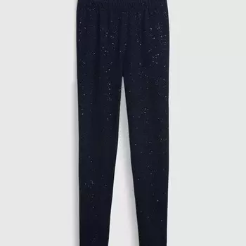 Леггинсы с узором из страз Gap, синий