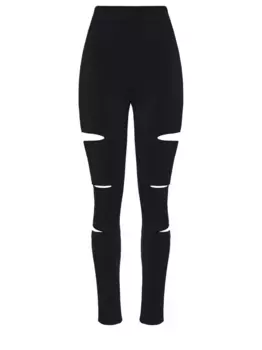 Леггинсы с вырезами Gloria Coelho, черный