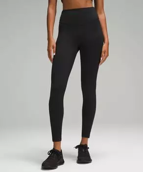 Леггинсы с высокой посадкой Base Pace Lululemon, черный