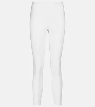 Леггинсы с высокой посадкой и аэрографом Alo Yoga, белый