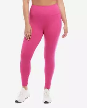 Леггинсы с высокой посадкой из скрепленных волокон в ярко-розовом цвете Danskin