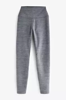 Леггинсы с высокой талией, длинные Nike, черный