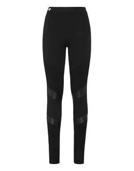 Леггинсы с высокой талией PHILIPP PLEIN, черный