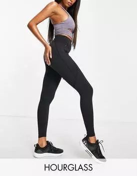Леггинсы с завязками на талии и карманом ASOS 4505 Hourglass icon