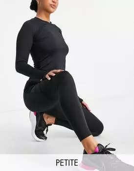 Леггинсы с завязками на талии и карманом ASOS 4505 Petite icon