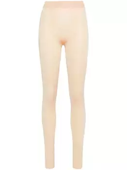 Леггинсы с завышенной талией Fabiana Filippi, нейтральный