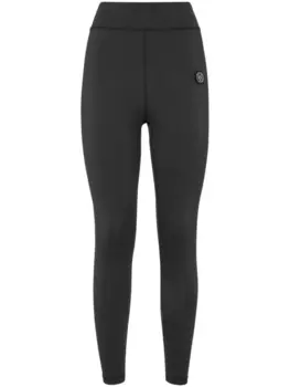 Леггинсы с завышенной талией Plein Sport, черный