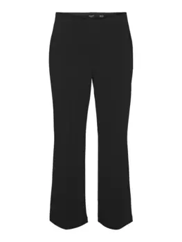 Леггинсы с завышенной талией Vero Moda Curve "VMCBECKY HW WIDE PULL ON PANT NOOS CUR", черный