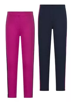 Леггинсы Salt And Pepper, розовый/черный