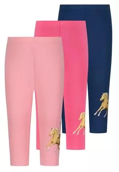 Леггинсы SALT AND PEPPER Slim fit Leggings, цвет Blue/Pink/Red