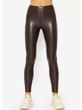 Леггинсы SASSYCLASSY Thermo Leggings, цвет LederoptikBraun