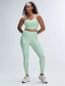 Леггинсы Savage X Fenty Supple Flex High-Waist, цвет Mojito Green/Angel White Heather
