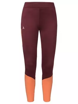 Леггинсы Schffel Tights Tights Rosskogel L, цвет dark burgundy