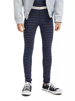 Леггинсы Scotch & Soda, темно синий