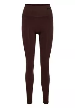 Леггинсы SEAMLESS HIGH WAIST Hummel, цвет java