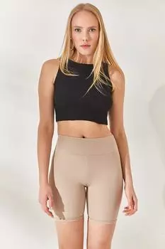 Леггинсы - Серый - Нормальная талия Olalook, серый